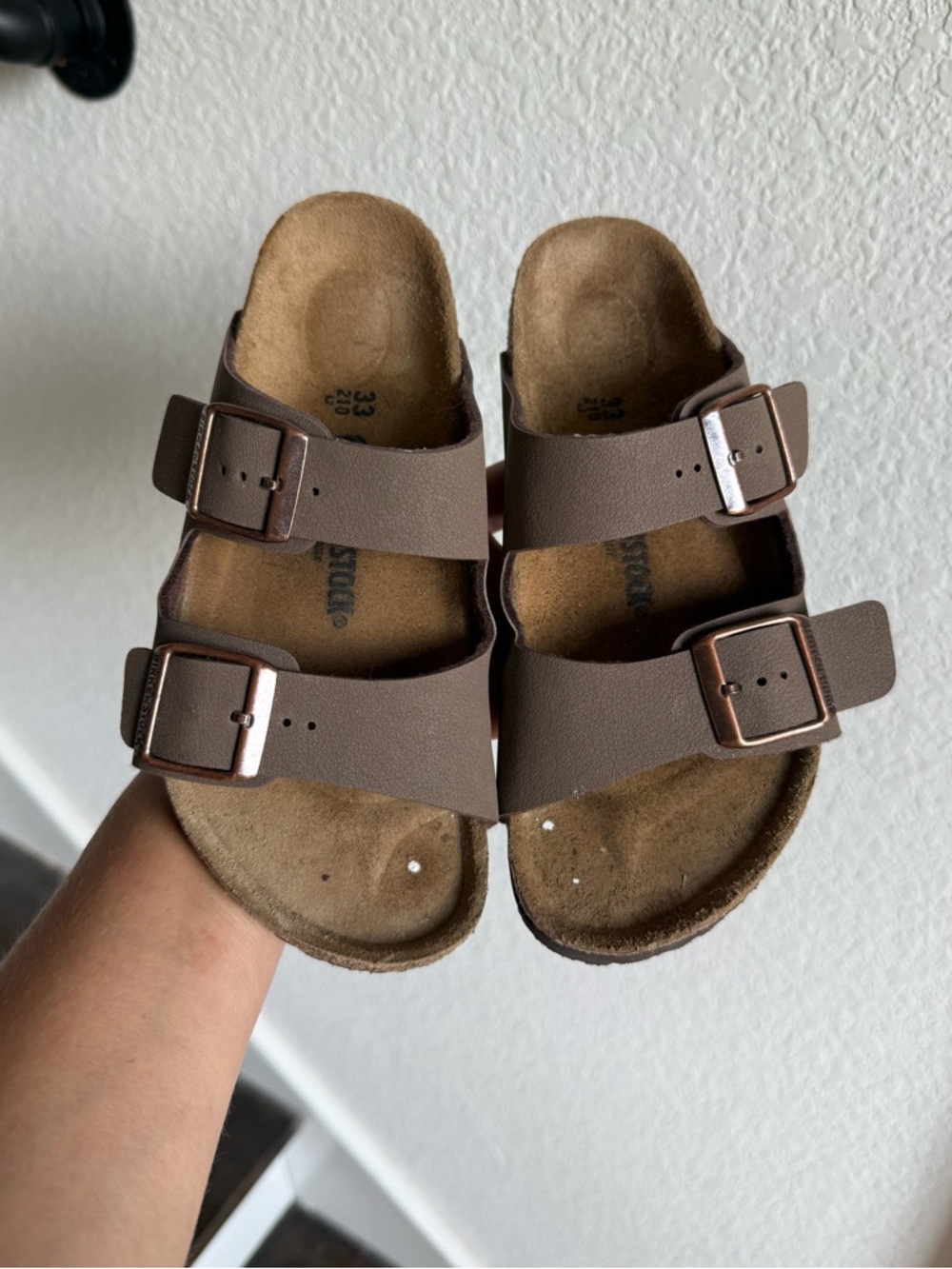 Birkenstock Kid's Arizona Sandals - Mocha sz: 2-2 1/2